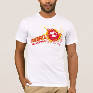Football Goal Spanje ¡Viva España! custom T-shirt