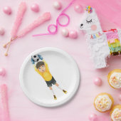 Football Goalie Papieren Bordje (Feest)