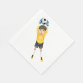 Football Goalie Servet (Hoek)