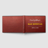 Football Gold Bar Mitzvah gastenboek (Volledig)