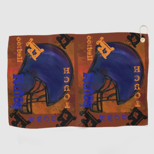 FOOTBALL GOLFHANDDOEK (Horizontaal)