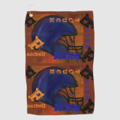 FOOTBALL GOLFHANDDOEK (Voorkant)