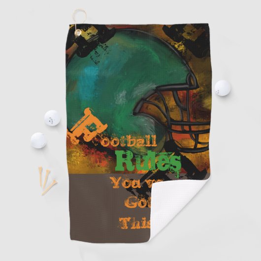 FOOTBALL GOLFHANDDOEK (Insitu)