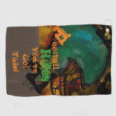 FOOTBALL GOLFHANDDOEK (Horizontaal)