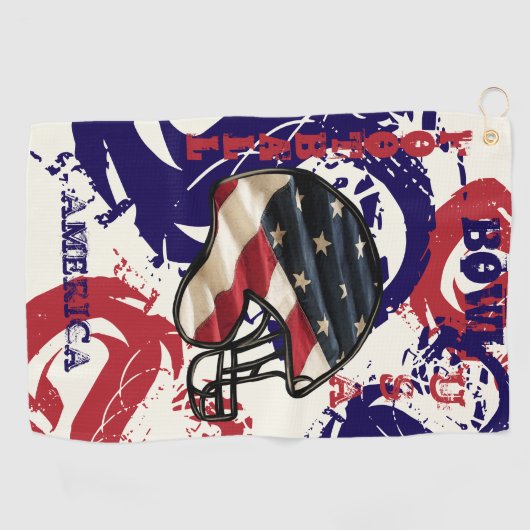 FOOTBALL GOLFHANDDOEK (Horizontaal)