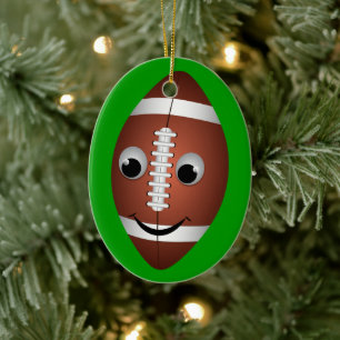 Football grafisch teken keramisch ornament
