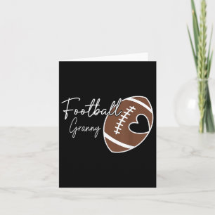 Football Granny Love Football Speler Hart Kaart
