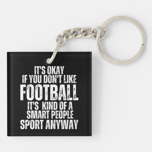 FOOTBALL GRAPPIGE QUOTES SLEUTELHANGER (Achterkant)