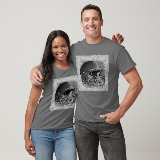 Football Gray T-shirt (Unisex)