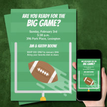 Football Grote Game Watch Party