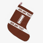 Football Grote Kerstsok (Voorkant (Hangend))