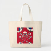 Football. Grote Tote Bag (Voorkant)