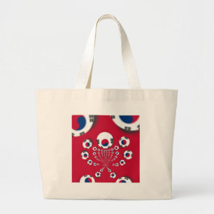 Football. Grote Tote Bag
