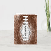 Football Happy Birtday, voeg details toe Kaart (Achterkant)