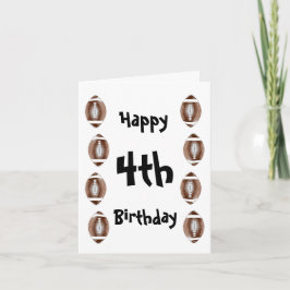 Football Happy Birtday, voeg details toe Kaart