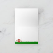 Football Happy Birthday Kaart (Binnen)