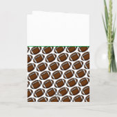 Football Happy Birthday voor u Kaart (Achterkant)