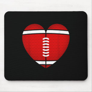 Football Hart Valentijnsdag voor Jongens Meisjes K Muismat