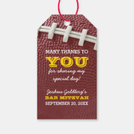 Football - Hartelijk dank voor uw voordraag Cadeaulabel