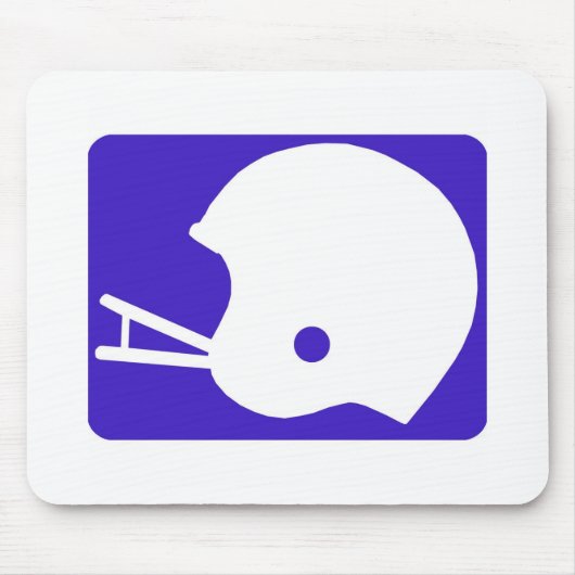 football helm logo muismat (Voorkant)