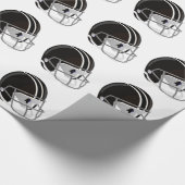 Football Helmet Cadeaupapier (Hoek)