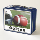 Football Helmet en Ball (Achterkant)