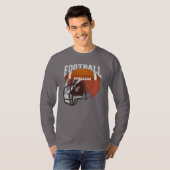 Football Helmet Graphic T-shirt (Voorkant volledig)