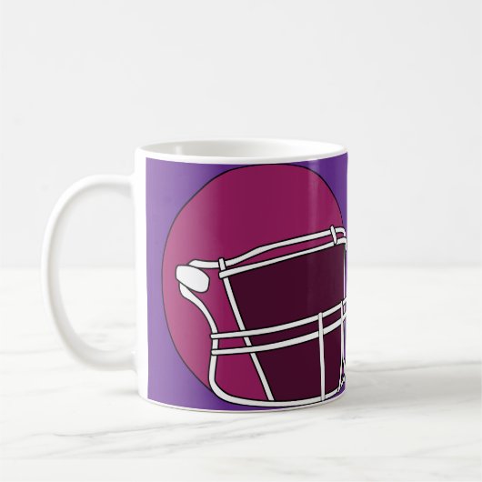 Football Helmet Koffiemok (Links)
