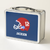 Football Helmet Lunch Box (Achterkant)