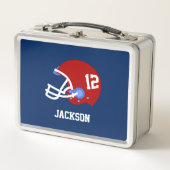 Football Helmet Lunch Box (Voorkant)