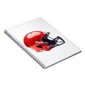 Football Helmet Notebook Cover Notitieboek (Rechterzijde)