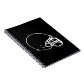 Football Helmet Notitieboek (Rechterzijde)