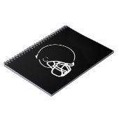 Football Helmet Notitieboek (Linkerzijde)