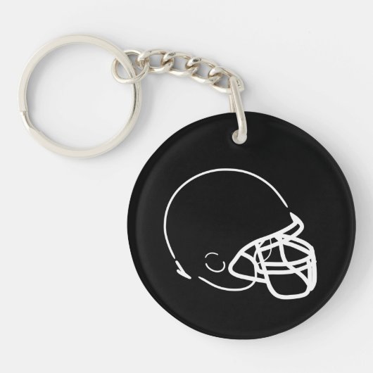 Football Helmet Sleutelhanger (Voorkant)