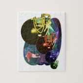 Football Helmets Puzzle(2) grootten Legpuzzel (Verticaal)