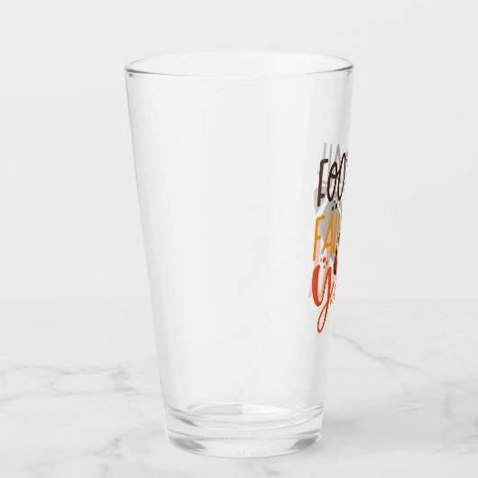 Football Herfst & Y'all Glas (Rechts)