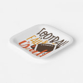 Football Herfst & Y'all Papieren Bordje (Gebogen)