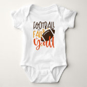 Football Herfst & Y'all Romper (Voorkant)