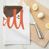 Football Herfst & Y'all Theedoek (Quarter Fold)