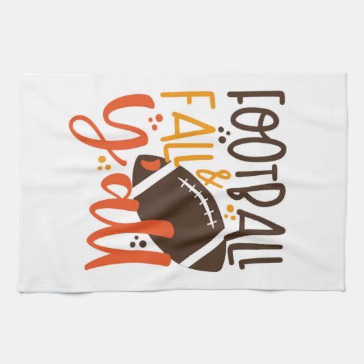 Football Herfst & Y'all Theedoek (Horizontaal)