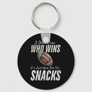 Football het kan me niet schelen wie wint ik ben h sleutelhanger