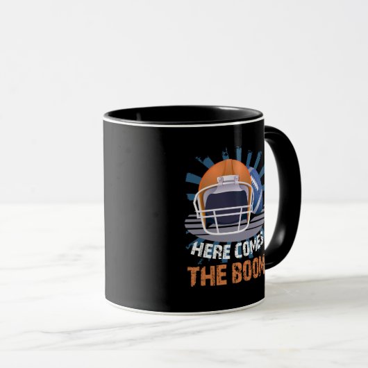 Football hier komt het gezoem mok (Voorkant rechts)