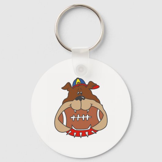 football hond sleutelhanger (Voorkant)