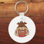 football hond sleutelhanger (Voorkant)