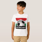 Football Hongarije T-shirt (Voorkant volledig)