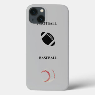Football/honkbal iPhone/iPad draagtas! Case-Mate iPhone Case
