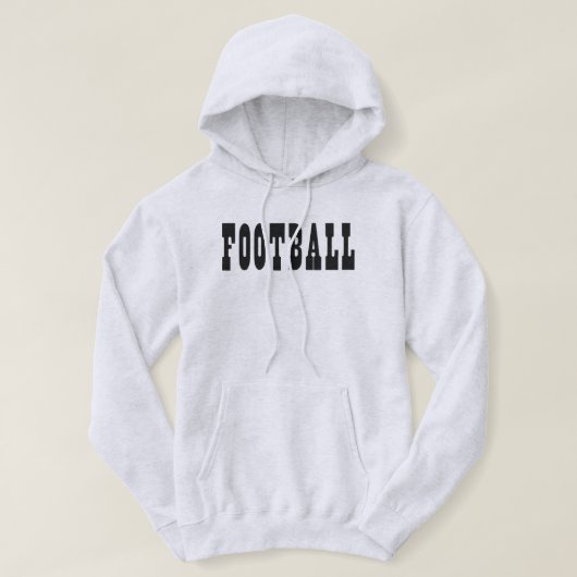 Football Hoodie (Design voorkant)