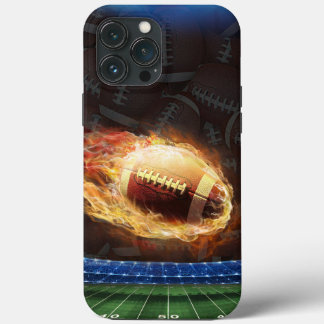 Football in Flames Case-Mate iPhone Case