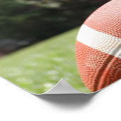 Football in Grass, Closeup Poster (Hoek)