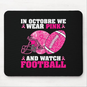Football In oktober Draag we roze borstkanker Awa Muismat